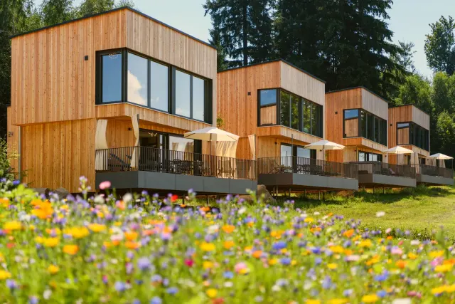 BookNoFees: Ferienwohnung in Bodenmais – Ruhige Chalets im Wald