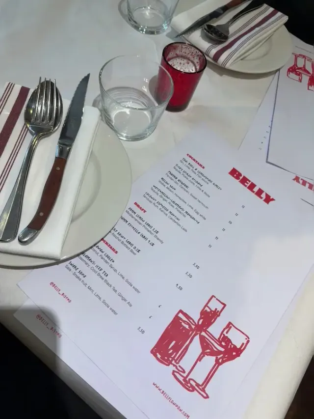 BookNoFees : Restaurant – Belly – London – Ventre, photo n° 3