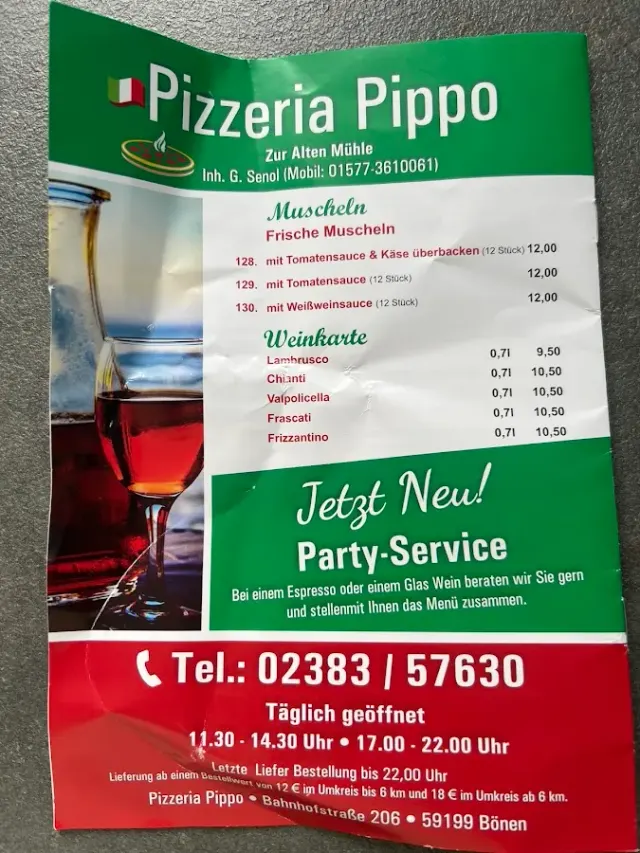 BookNoFees : Restaurant – Pizzeria Pippolino – Bönen – Pizzeria Pippolino, photo n° 2