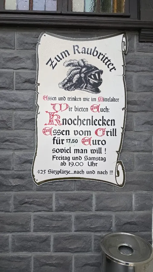BookNoFees : Restaurant – Beim Raubritter – Drolshagen – Chez le chevalier-brigand, photo n° 2