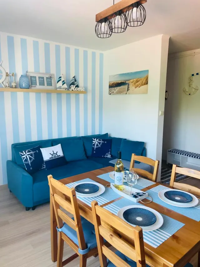 BookNoFees: Appartement en bord de mer au charme marin, situé au rez-de-chaussée – Jarosławiec