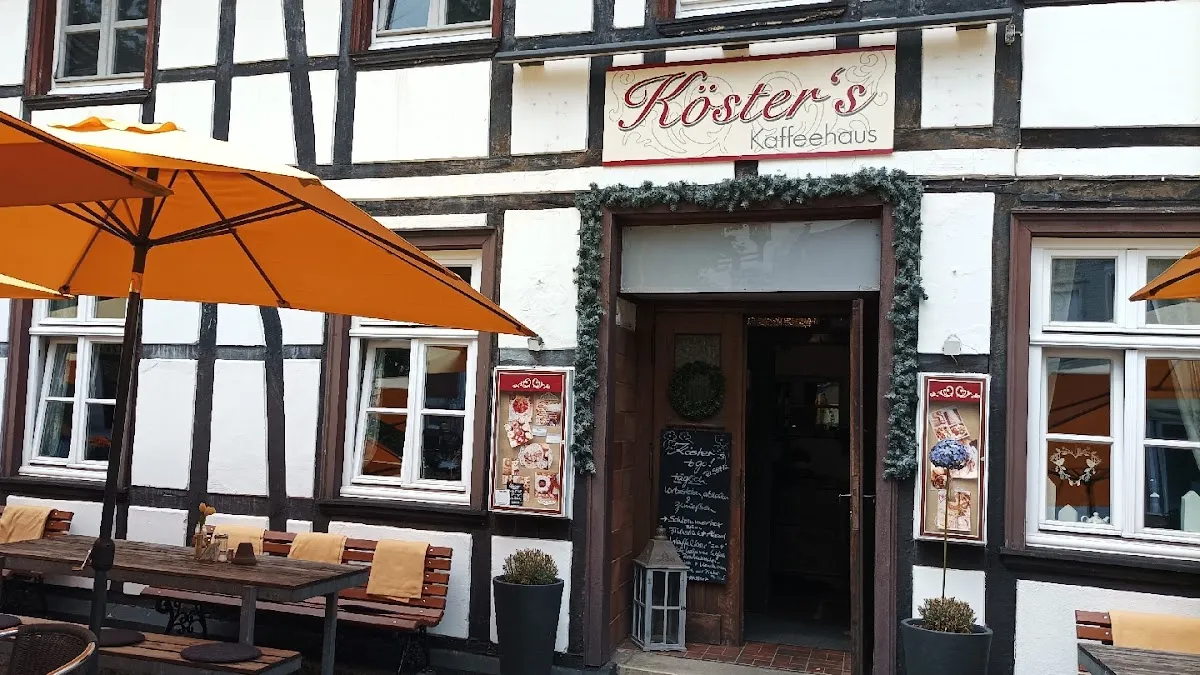 BookNoFees : Restaurant – Köster's Kaffeehaus – Datteln – Le café Köster, photo n° 1