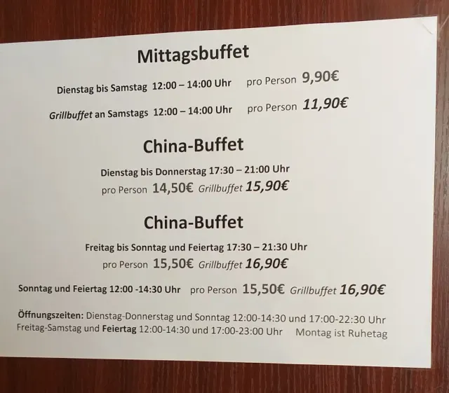 BookNoFees : Restaurant – China-Restaurant Rotes Schloss – Bergkamen – Restaurant chinois « Rotes Schloss », photo n° 2