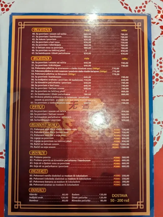 BookNoFees : Restaurant – Wu Ming – Belgrade – Wu Ming, photo n° 2