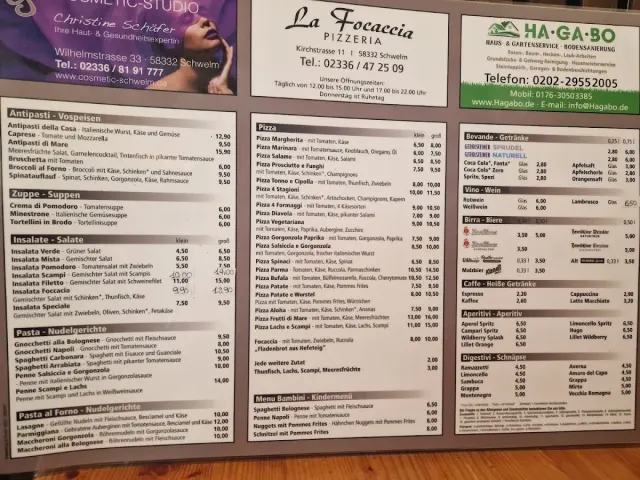 BookNoFees : Restaurant – La Focaccia Pizzeria – Schwelm – La Focaccia Pizzeria, photo n° 3