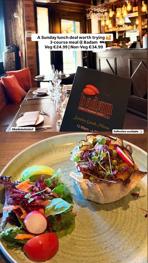 BookNoFees : Restaurant – Badam Indian and Nepalese Cuisine – Dublin – Badam : cuisine indienne et népalaise, photo n° 2