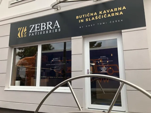 BookNoFees: Zebra Patisseries, Ljubljana