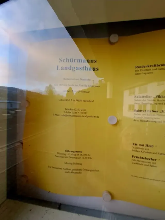 BookNoFees : Restaurant – Gasthaus Schürmann – Herscheid – Auberge Schürmann, photo n° 2