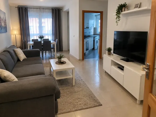 BookNoFees: Appartement spacieux et calme avec trois chambres – Madrid