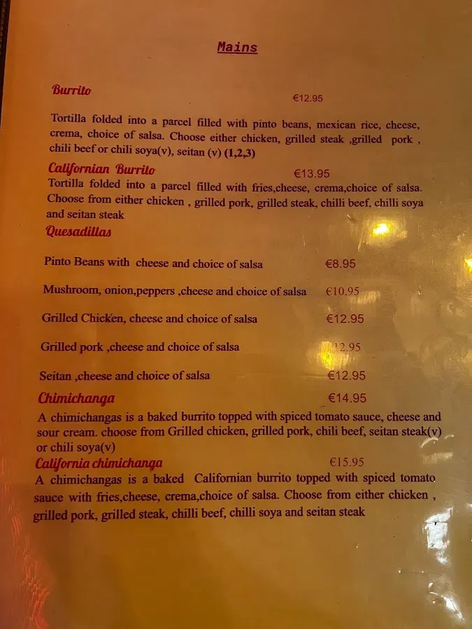 BookNoFees : Restaurant – The Hungry Mexican – Dublin – Le Mexicain affamé, photo n° 1
