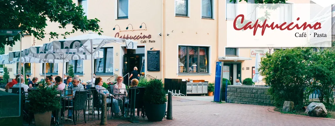 BookNoFees : Restaurant – Café und Pastahaus Cappuccino – Bad Sassendorf – Café et restaurant de pâtes Cappuccino, photo n° 1