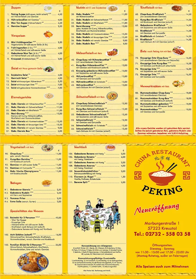 BookNoFees : Restaurant – China Restaurant Peking – Kreuztal – Restaurant chinois Pékin, photo n° 2