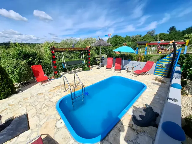 BookNoFees: Maison de vacances avec piscine et sauna – Ludbreg