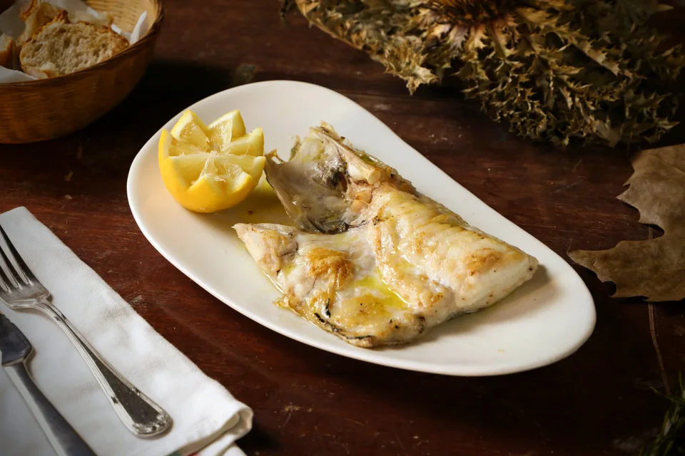 BookNoFees: Beispielfoto: Gegrillter Fisch