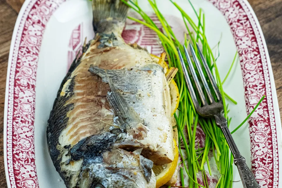 Photo d’illustration : Poisson grillé au citron