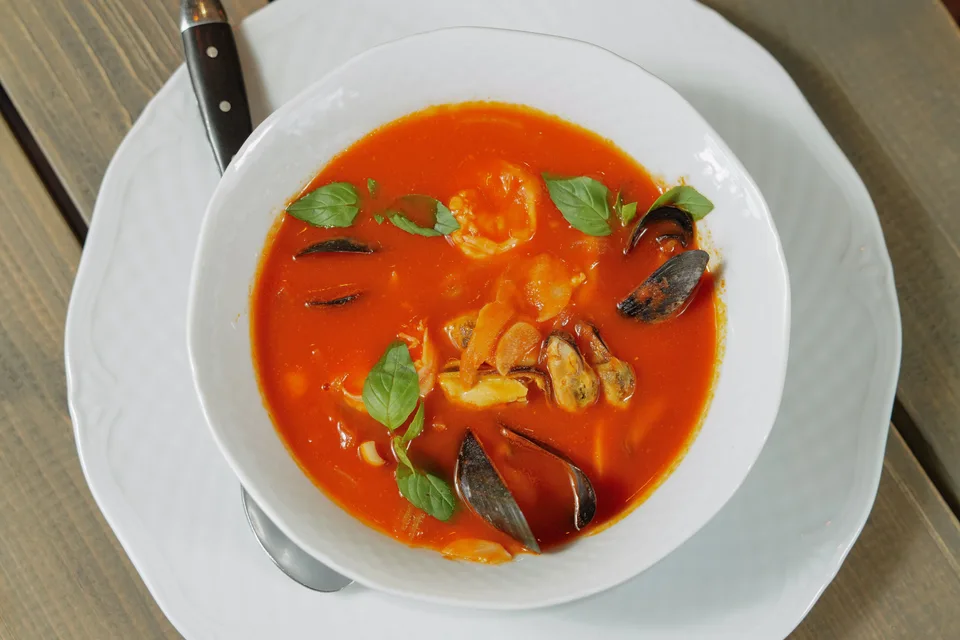BookNoFees: Photo d’illustration : Soupe de fruits de mer